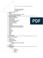 Ficha de Evaluación Vestibular