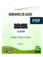 Seminario Minicomponente Panasonic