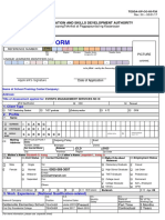 Application Form Evm NC III. Itchi