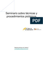 Seminario Tecnicas Pictoricas Diapositivas