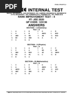 Answer - RIT-2 For Two Year CRP (1820) - Conducted On - 19!8!19