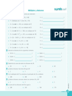 Multiplos y Divisores