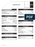 Boeing 777 Checklist