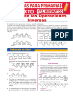 Método de Las Operaciones Inversas para Sexto de Primaria