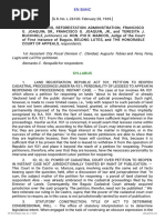 Petitioners vs. vs. Respondents 1st Assistant City Fiscal Dionisio C Claridad, Augusto Tobias Feria, Feria, Lugtu La'O Bernardo C Ronquillo