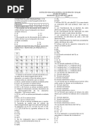 Examen de Enlace Químico