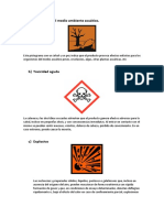 Peligro para El Medio Ambiente Acuático