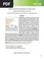 Adherencia Al Tratamiento Fisioterapeutico