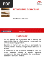 Estrategias de Lectura 2019