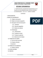 Estudio Topográfico