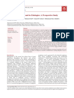 Vocal Cord Paralysis and Its Etiologies A Prospective Study