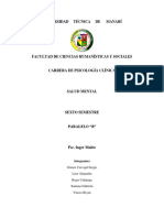 La Salud Mental en Ecuador