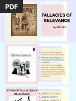 Fallacies of Relevance