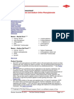 Ortho-Phenylphenol and Sodium Ortho-Phenylphenate: Product Safety Assessment