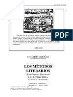 Diaz-Plaja, Guillermo - Los Metodos Literarios