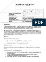 Office Cum Bus Terminal Amenities Centre-Design Brief 040719