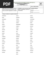 Evaluacion Tabla Periodica