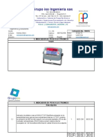 Cotizacion ISO de Indcador TP31