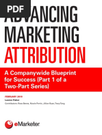 Advancing Marketing Attribution EMarketer