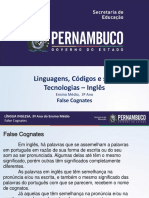 False Cognates Slide