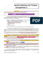 Curso Magistral Derecho Mercado de La Unión Europea (Francés)