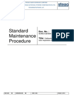 Calibration Procedure For BFP-T Turbine Rotor Expansion Sensor