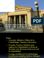 Historia de La Criminología Proyeccion - PPSX