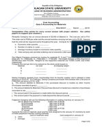 Quiz 6 Accounting For Materials