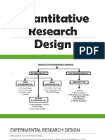 Quantitative Research Design