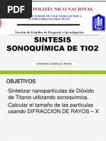 Sintesis Sonoquimica para Obtencion de Titanio