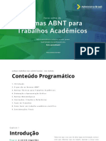 Normas ABNT para Trabalhos Academicos PDF