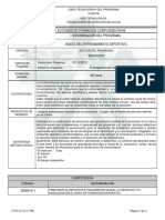 Informe Programa de Formación Complementaria