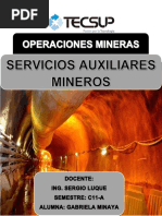 Servicios Auxiliares Más Importantes en Minería