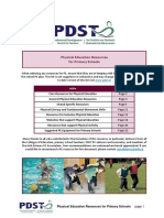 Physical Education Resources For Primary Schools PDST