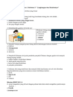 Soal Tematik Kelas 5 Tema 1 Subtema 3