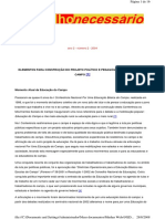 Artigo - CALDART, Roseli. Elementos para Construção Do Projeto Político Pedagógico No Campo PDF