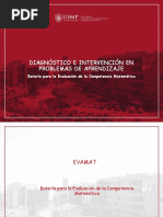 Clase #10 Batería para La Evaluación de La Competencia Matemática