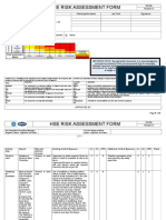 Risk Assessment 