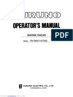 Furuno Radar 7062 Installation Manual