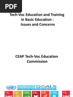 Tech-VocEducation and Training by Fr. Jun Inocencio