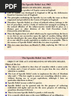 Specific Relief Act