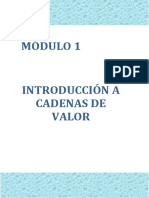 Cadena de Valor - Modulo 1