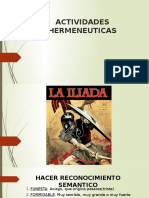 La Ilíada, La Odisea, y Edipo Rey Analisis Literario