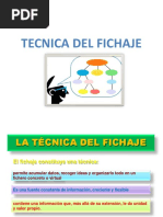 Tecnica de Fichaje