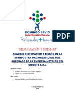 Proyecto Final de Organizacion y Sistemas