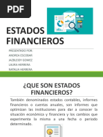 Presentacion Estados Financieros