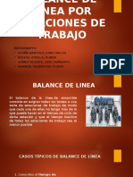 Balance de Linea Por Estaciones de Trabajo