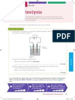 Electrolysis - GCSE Combined Science