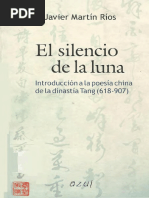 Introduccion A La Poesia China de La Dinastia Tang 618 907 PDF