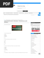 Latest Mathematics Reviewer 30.html PDF